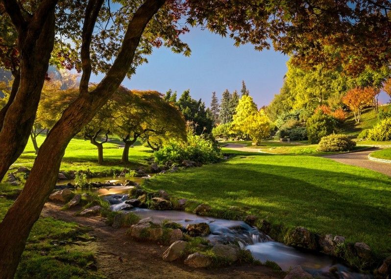 Giardino roccioso al parco del Valentino.