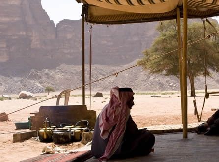 Giordania, pausa nel Wadi Rum © Fotografia di Simone Tramonte