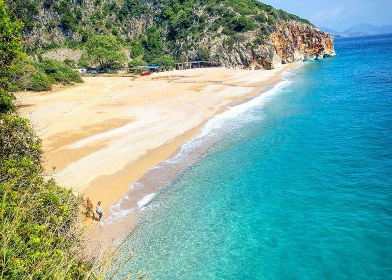 Gjipe Beach, Albania. © Luigi Farrauto/ Lonely Planet Italia