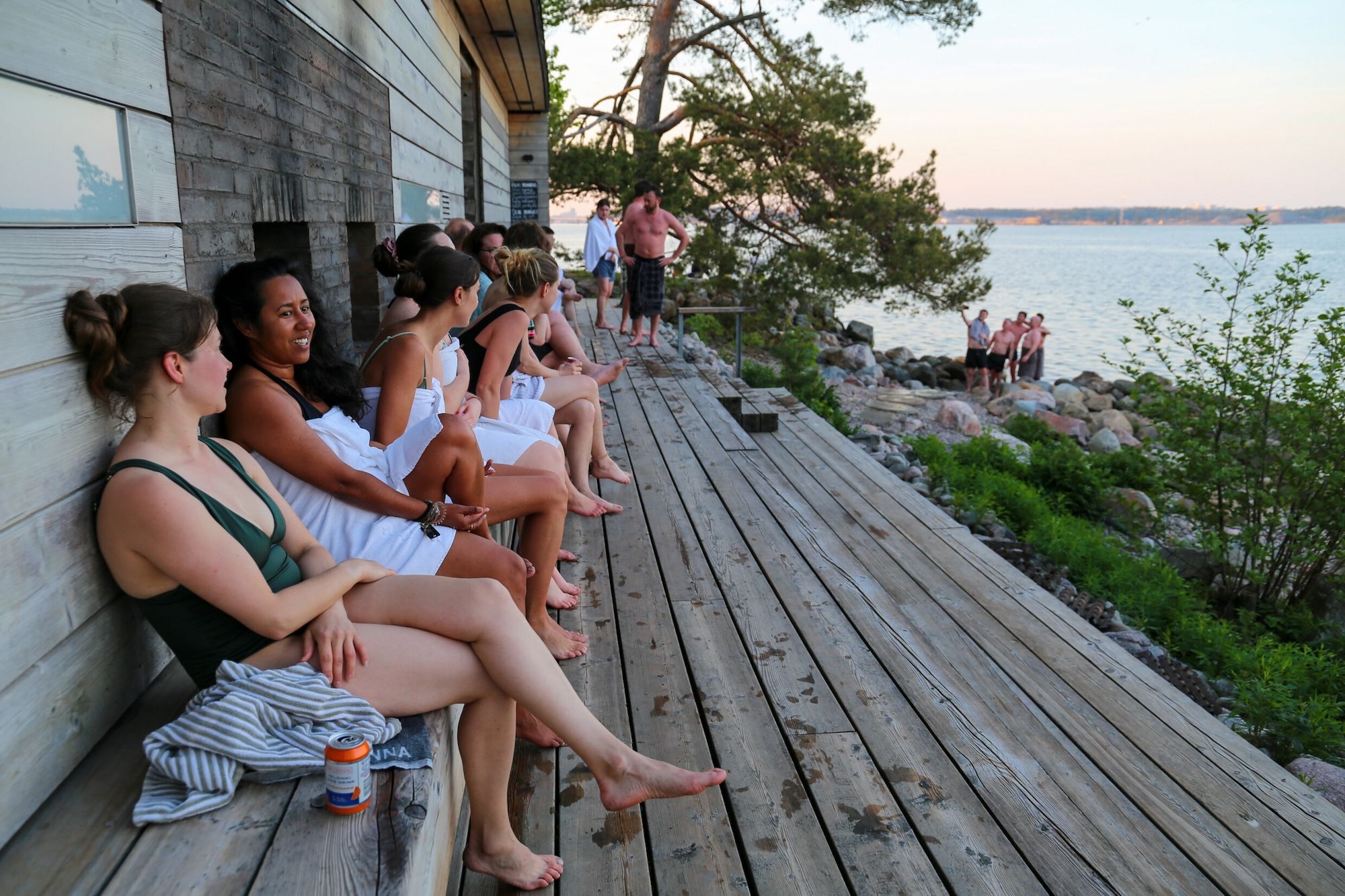 La sauna a Lonna ©Leena Karppinen Photo courtesy by Helsinki Material Bank