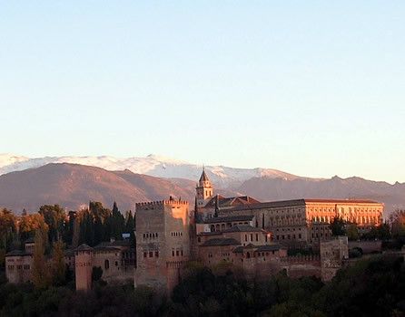 Granada, tramonto sull'Alhambra © fotografia di Christian Nosenzo