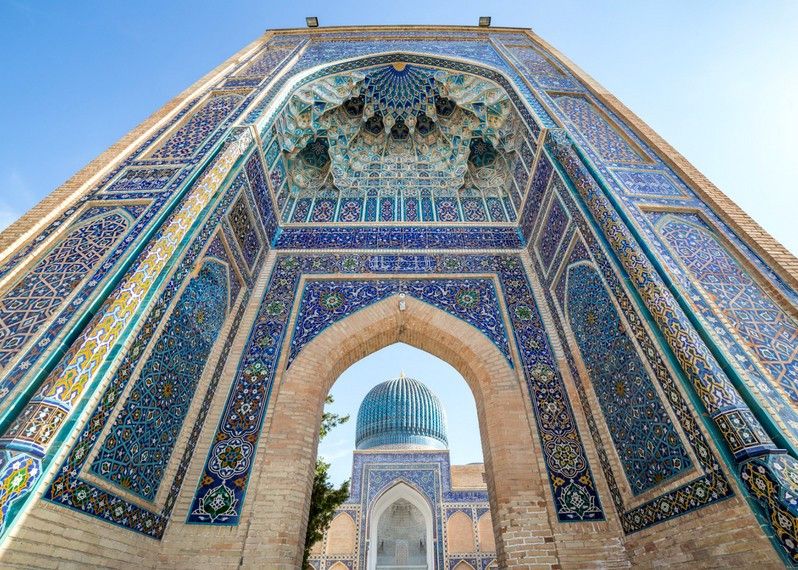 Gur-E Amir Mausoleum, la tomba del conquistatore Tamerlano a Samarcanda, Uzbekistan
©NICOLA MESSANA PHOTOS/Shutterstock