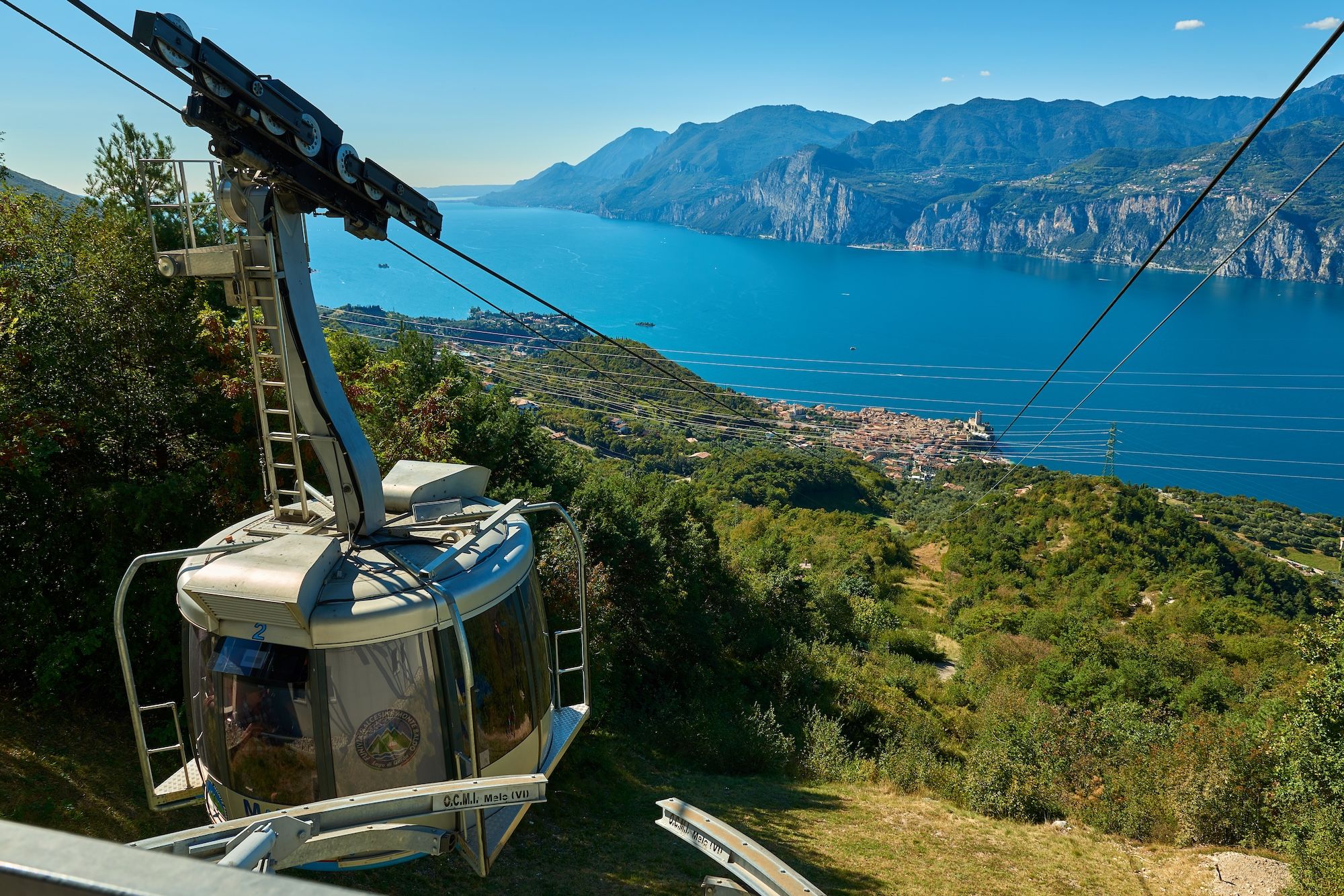La vista del lago di Garda dal Monte Baldo ©Danny Iacob/Shutterstock