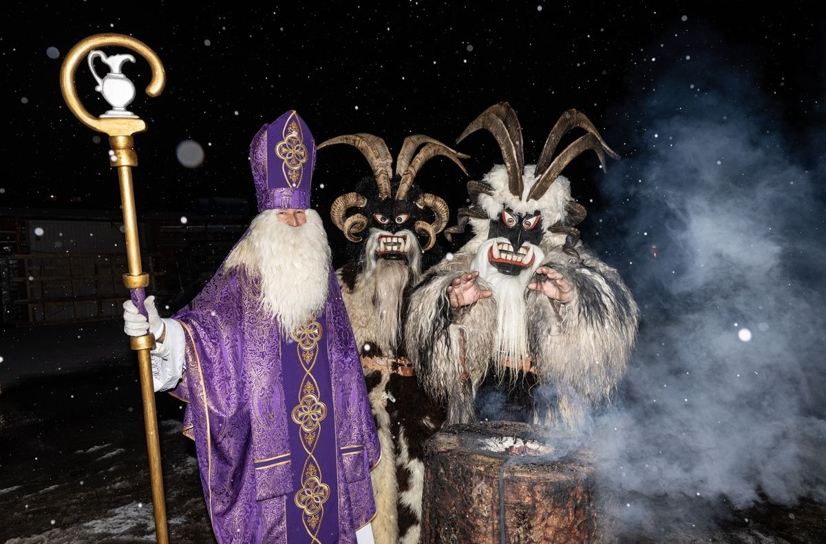 krampus maschere