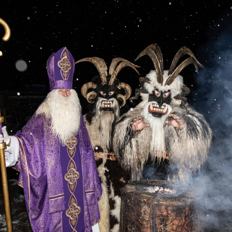 krampus maschere