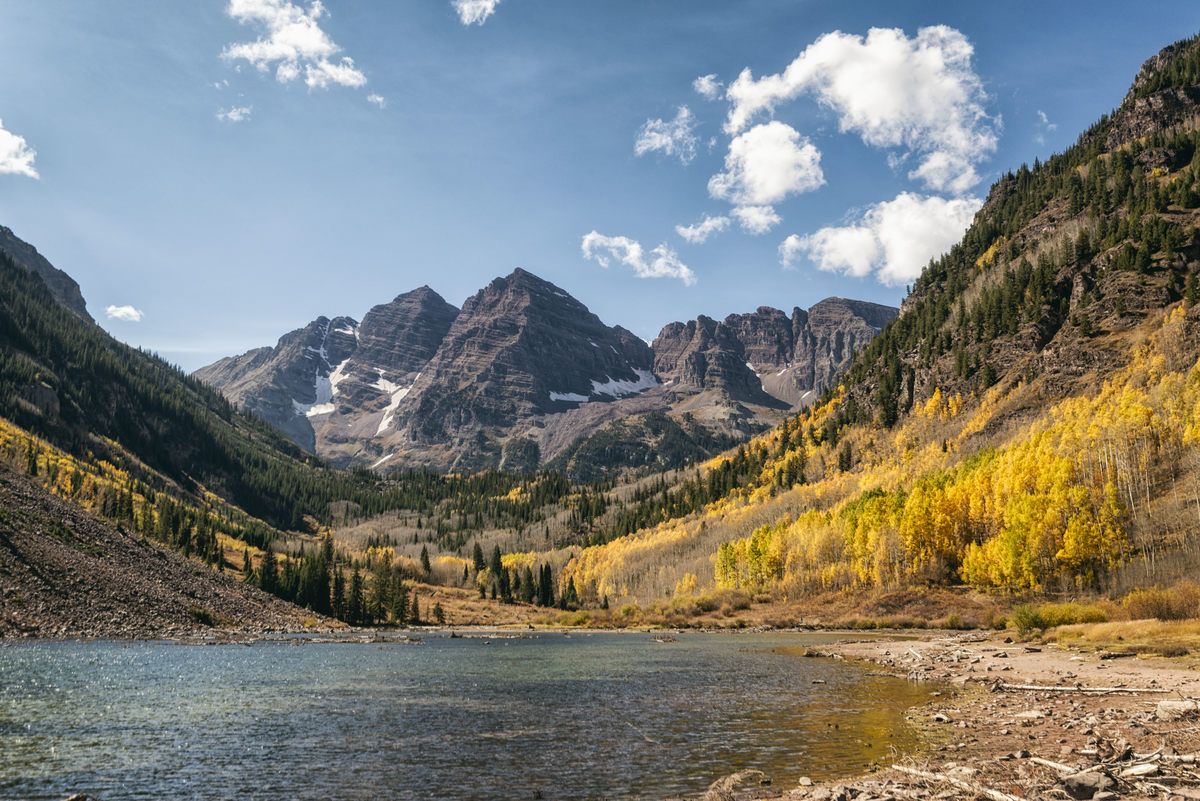 Maroon bells, elk mountains