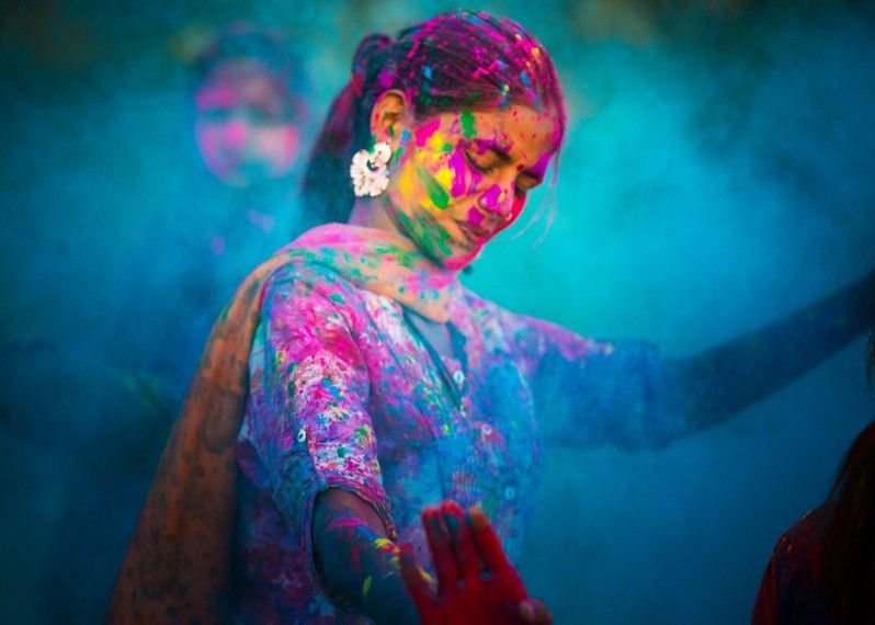 Holi Festival a Jaipur, Rajasthan, India.
©CONCEPTO COMMUNICATIONS, INC./Getty Images