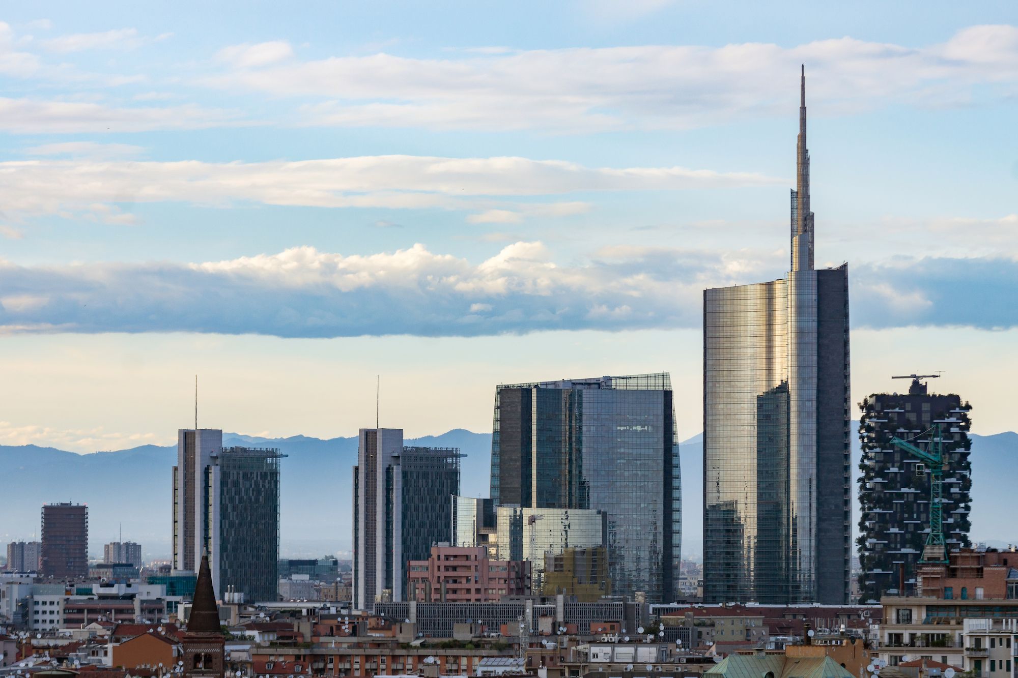 skyline di Milano