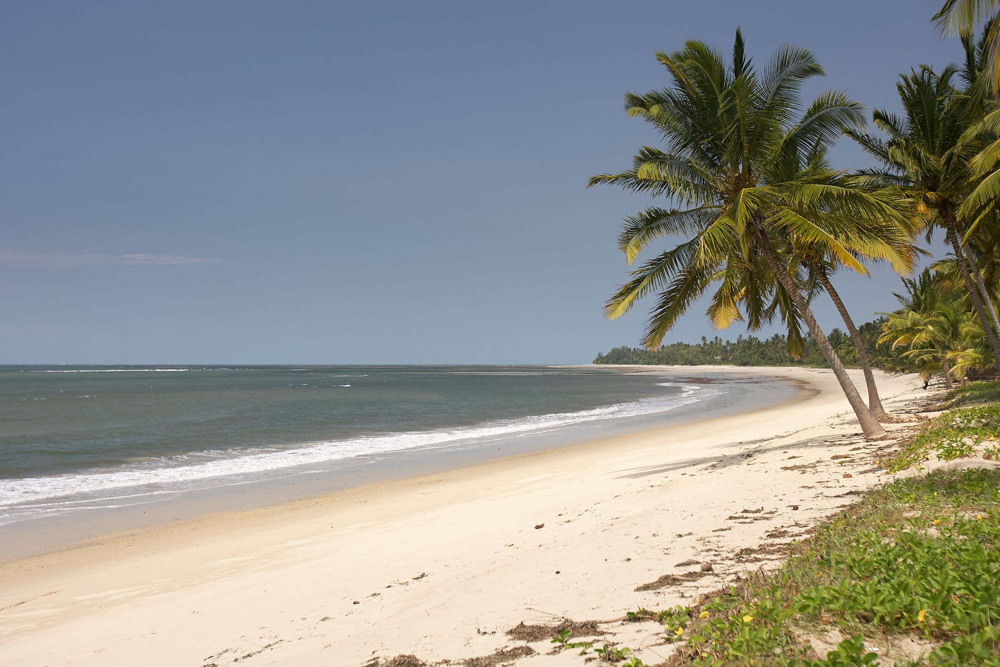 Spiaggia a Pangani in Tanzania