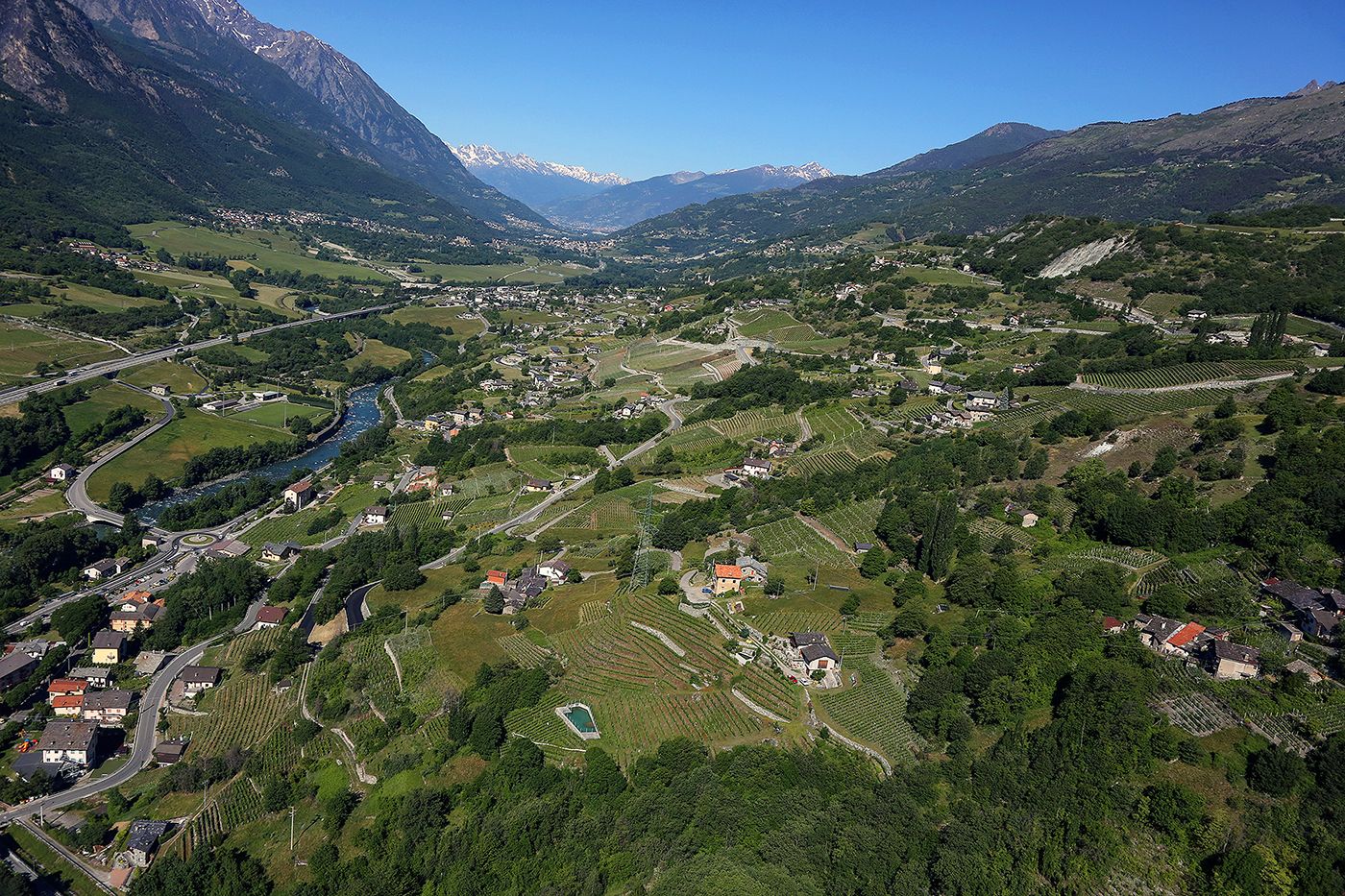 Valle d'Aosta, i vigneti di Chambave. Credits Enrico Romanzi