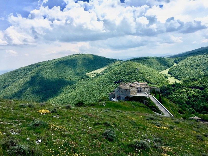 Il borgo di Elcito, frazione di San severino Marche. © Giacomo Bassi