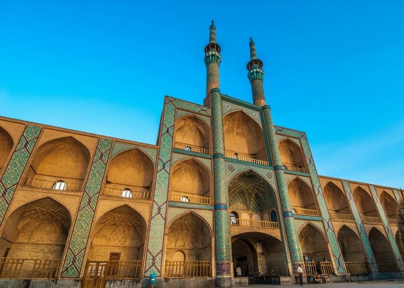 Il Complesso Amir Chakhmaq nella città di Yazd, alle porte del deserto. ©javarman/Shutterstock