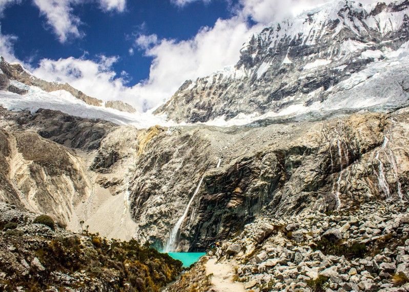 Il maestoso panorama montano dell'Ancash, Perù.