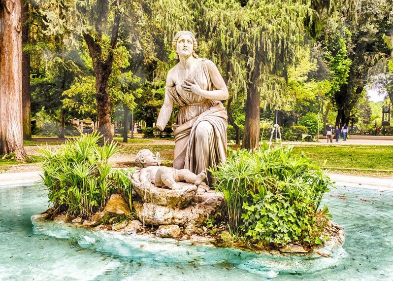 Il parco di Villa Borghese, Roma.
©bwzenith/Getty Images