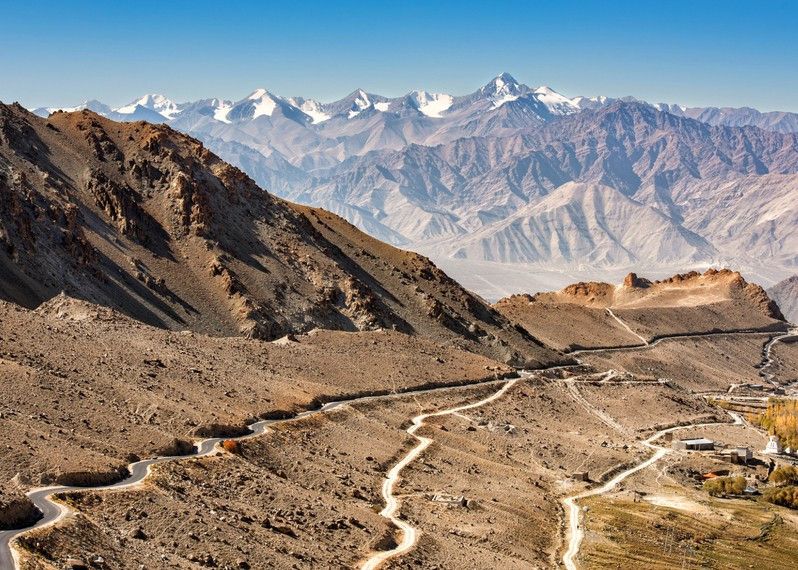 Il passo di Khardung La, in Ladakh, India. ©Thapakorn Karnosod/Getty Images