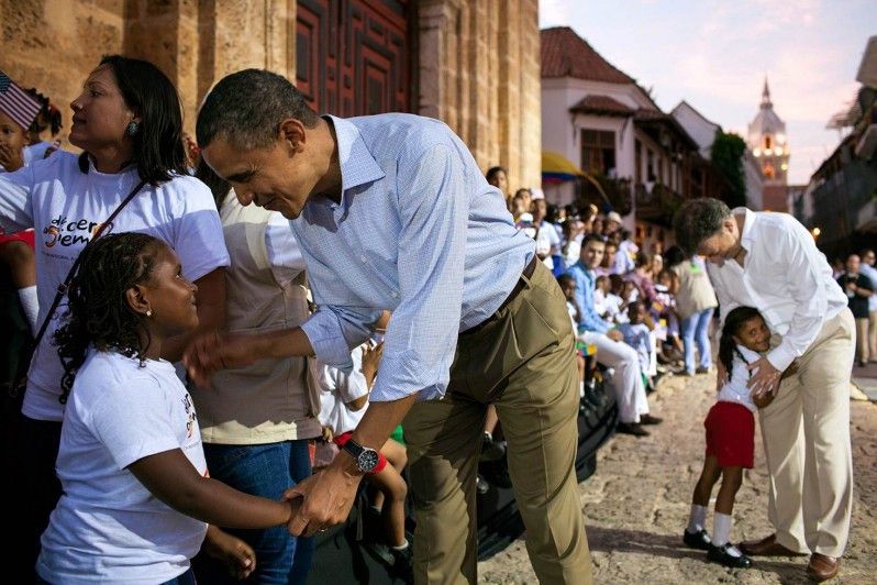Il presidente Obama a Cartagena, Colombia ©Pete Souza/Official White House Photo