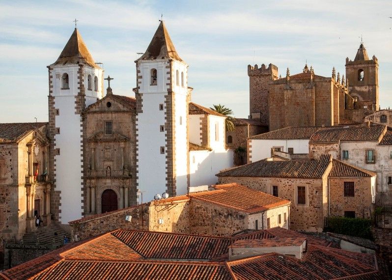 Il profilo di Caceres, in Estremadura, Spagna.
©Santiago Urquijo/Getty Images