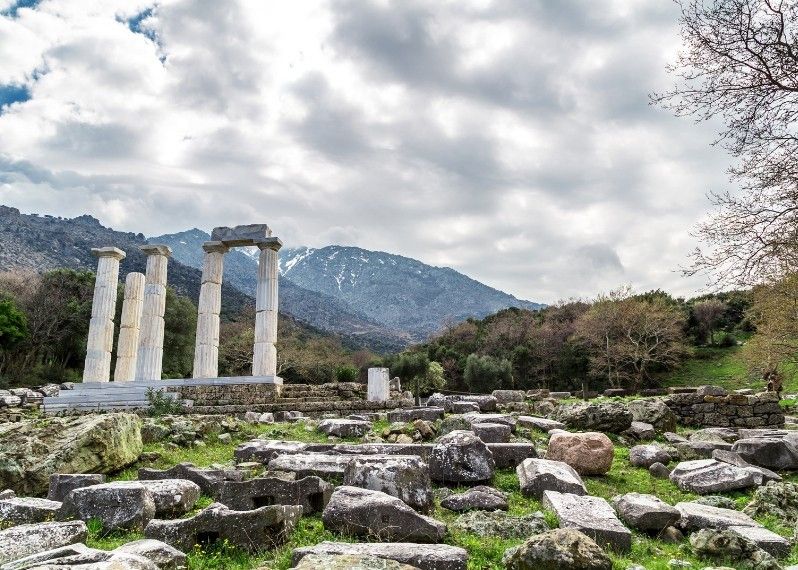 Il Santuario dei Grandi Dei, Samotracia, Grecia.
©vodniyaduh/Getty Images/iStockphoto