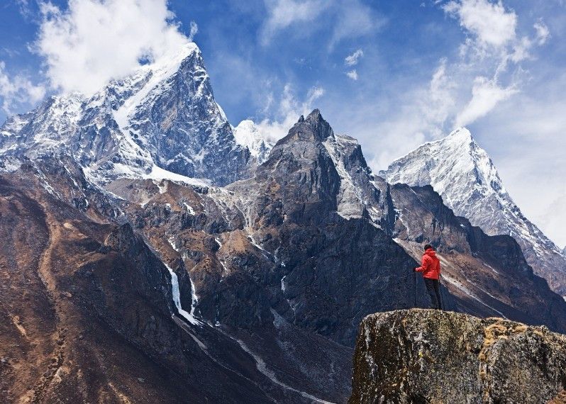 Il Tibet offre i panorami migliori sulla montagna più famosa del mondo: il monte Everest. ©Bartosz Hadyniak/Getty Images