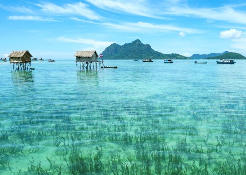 Il villaggio di Mabul Maiga, Sabah, Malaysia.
©muslian/Getty Images/iStockphoto