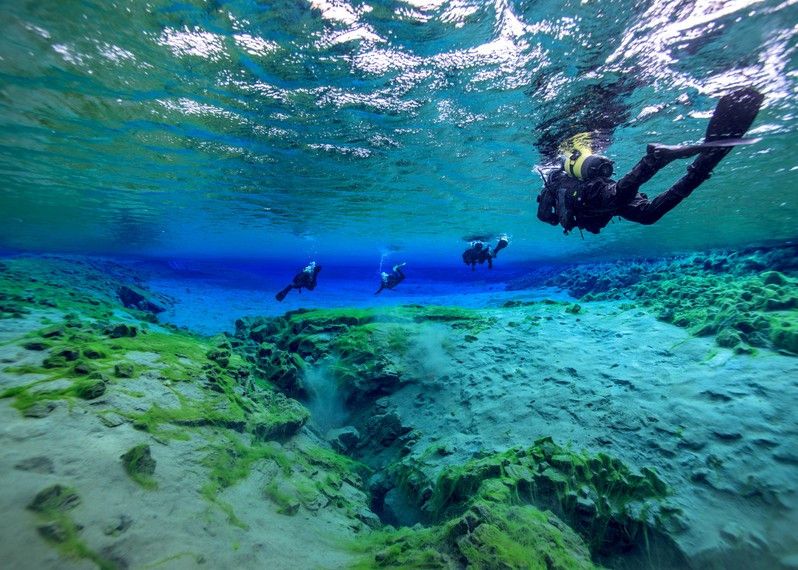 dove fare immersioni in Islanda