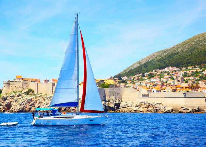 In barca a Dubrovnik, Croazia. ©zoom-zoom/Getty Images