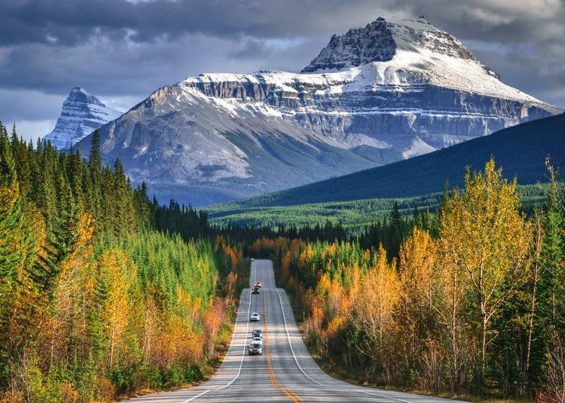 In viaggio attraverso il Banff National Park sulla Icefields Parkway (Highway 93), in Alberta, Canada. ©Feng Wei Photography/Getty Images