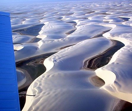 In volo sui Lençóis Maranhenses © Antonella Fornaro