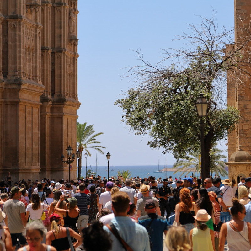 Turisti a Palma di Maiorca © Leif Eirik Skaue /Shutterstock