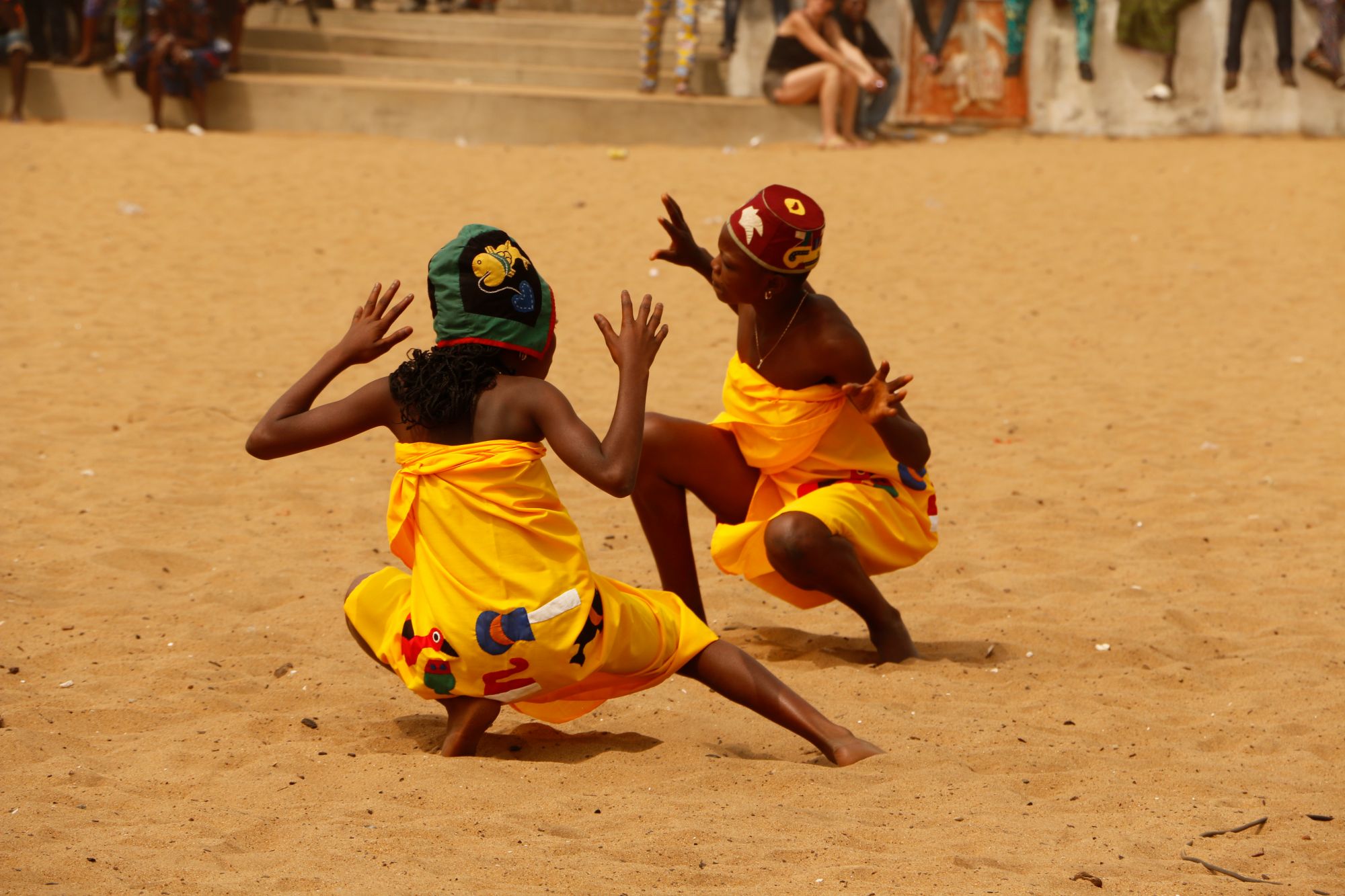 Cerimonia vudù nel Benin