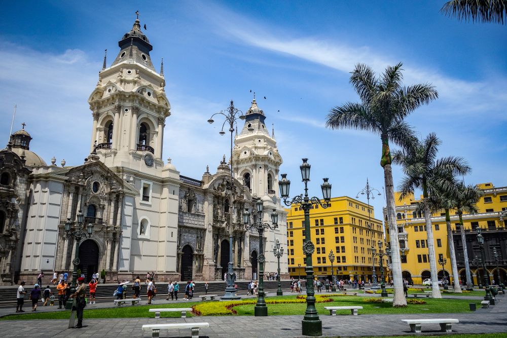 Il centro storico di Lima. Credits Mark Green / Shutterstock