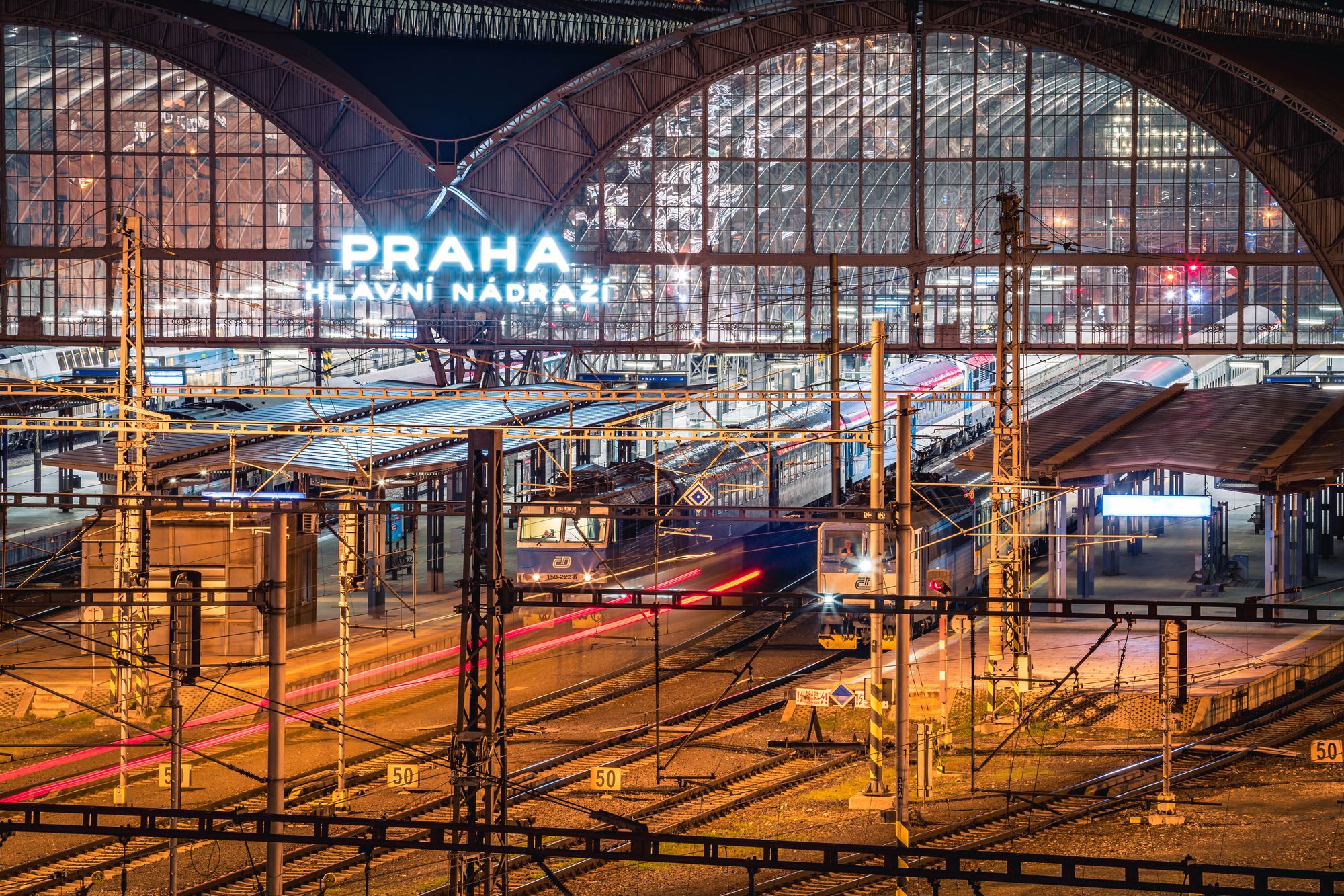 La stazione principale di Praga ©Shutterstock