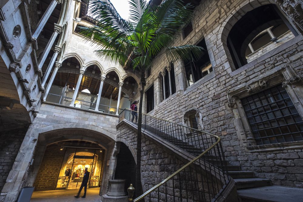 L’ingresso del Museo Picasso nel quartiere Born. Credits csp / Shutterstock