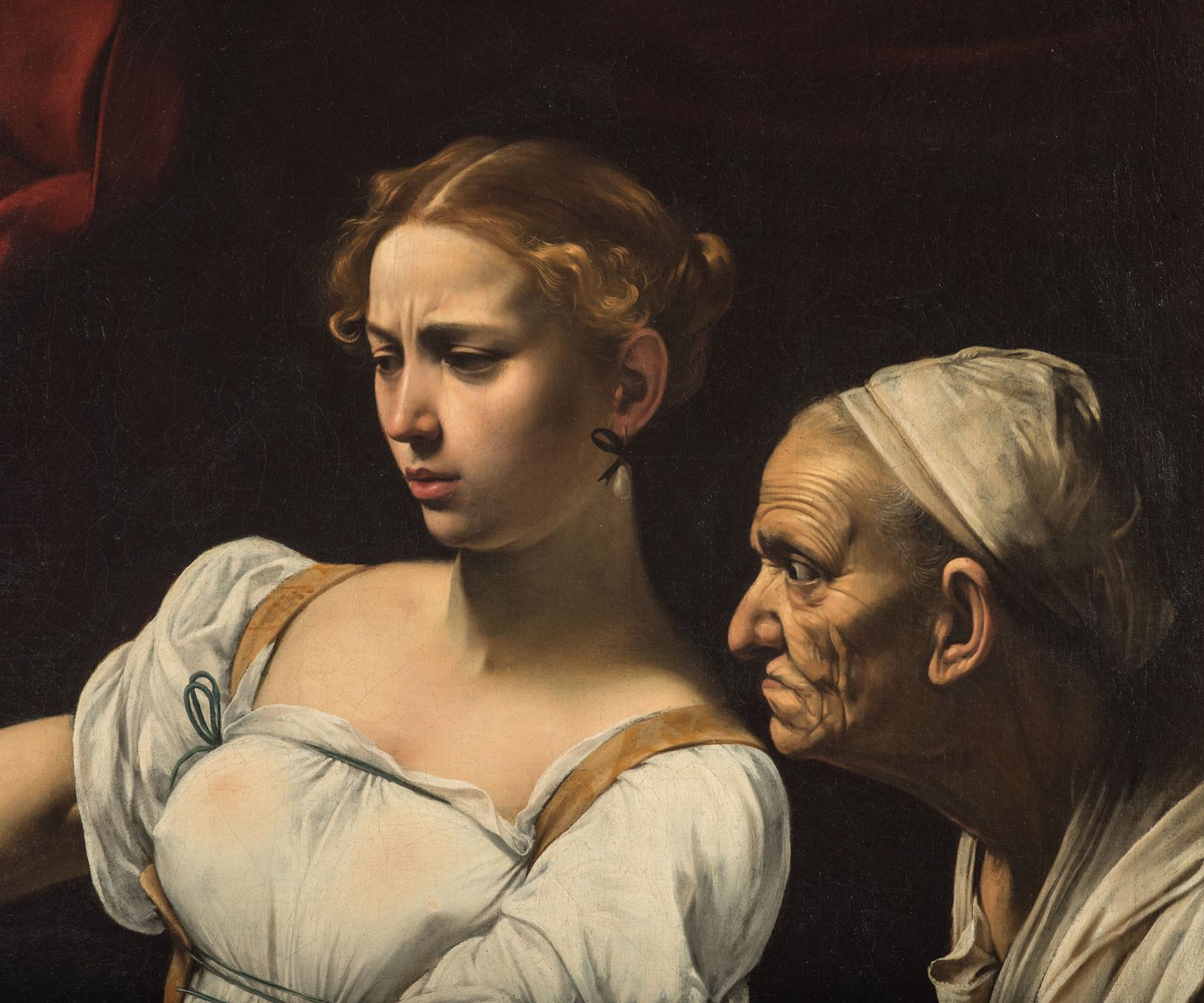 Particolare di Giuditta e Oloferne, Crediti: Gallerie Nazionali di Arte Antica - Bibliotheca Hertziana, Istituto Max Planck