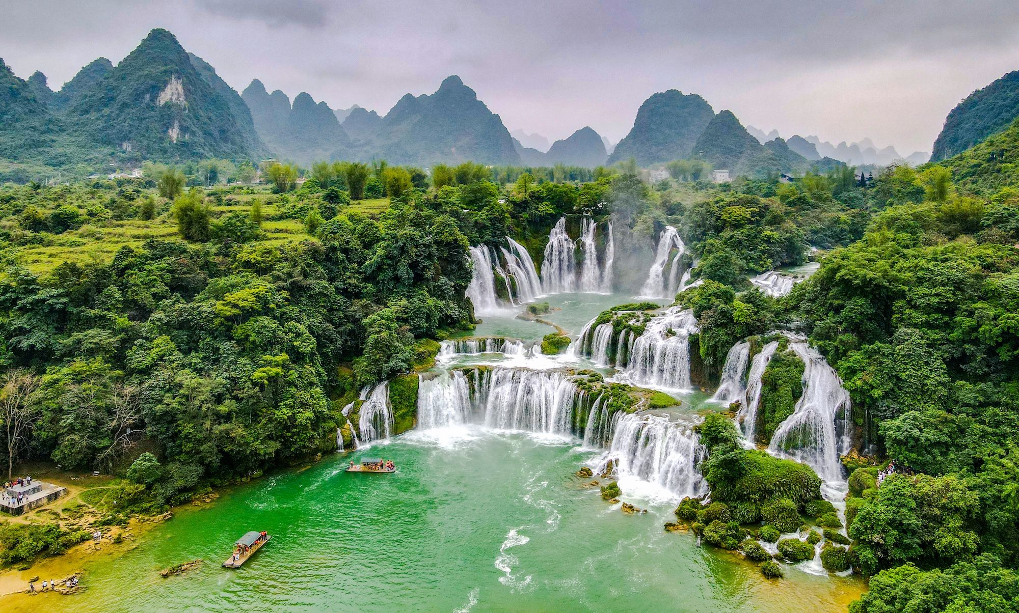 Le cascate di Ban Gioc, in Cambogia © Mohammed Moses
/Shutterstock