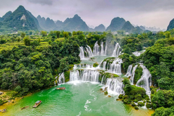 Le cascate di Ban Gioc, in Cambogia © Mohammed Moses /Shutterstock