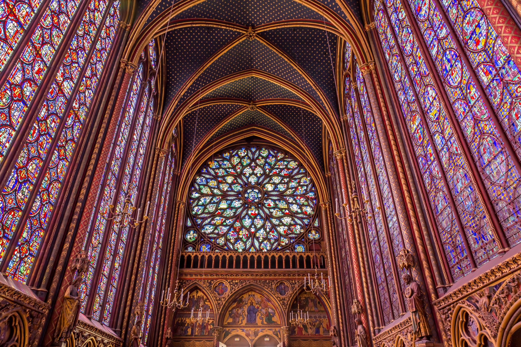Vetrate della Sainte Chapelle, Parigi