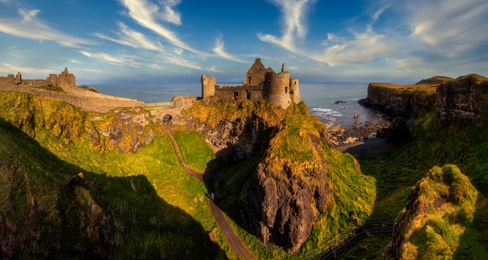 Le suggestive rovine del Dunluce Castle. Credits Jan Miko / Shutterstock