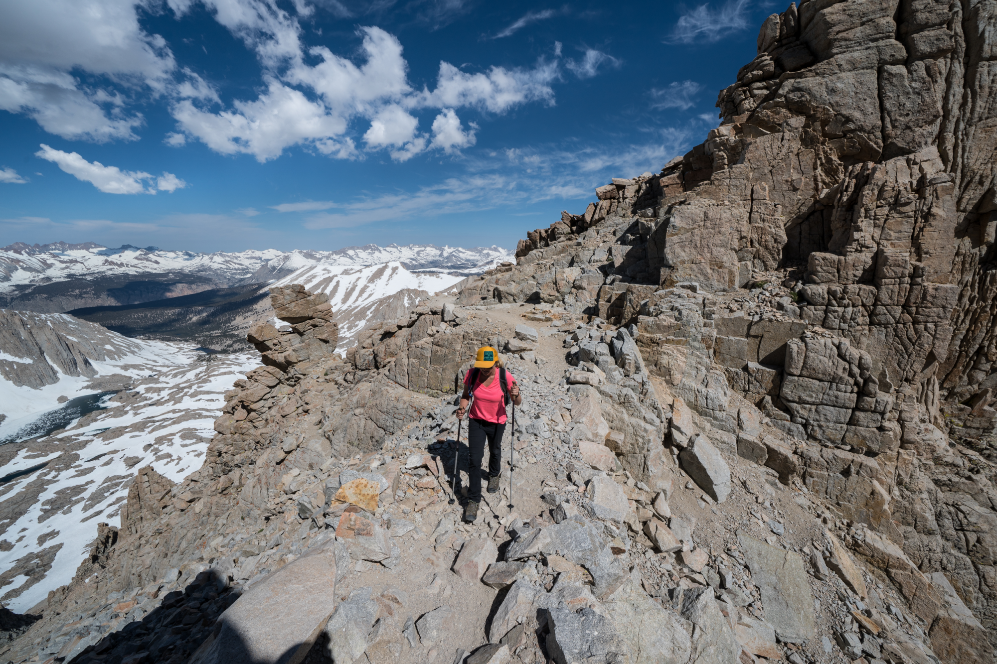 trekking del mount whitney, usa