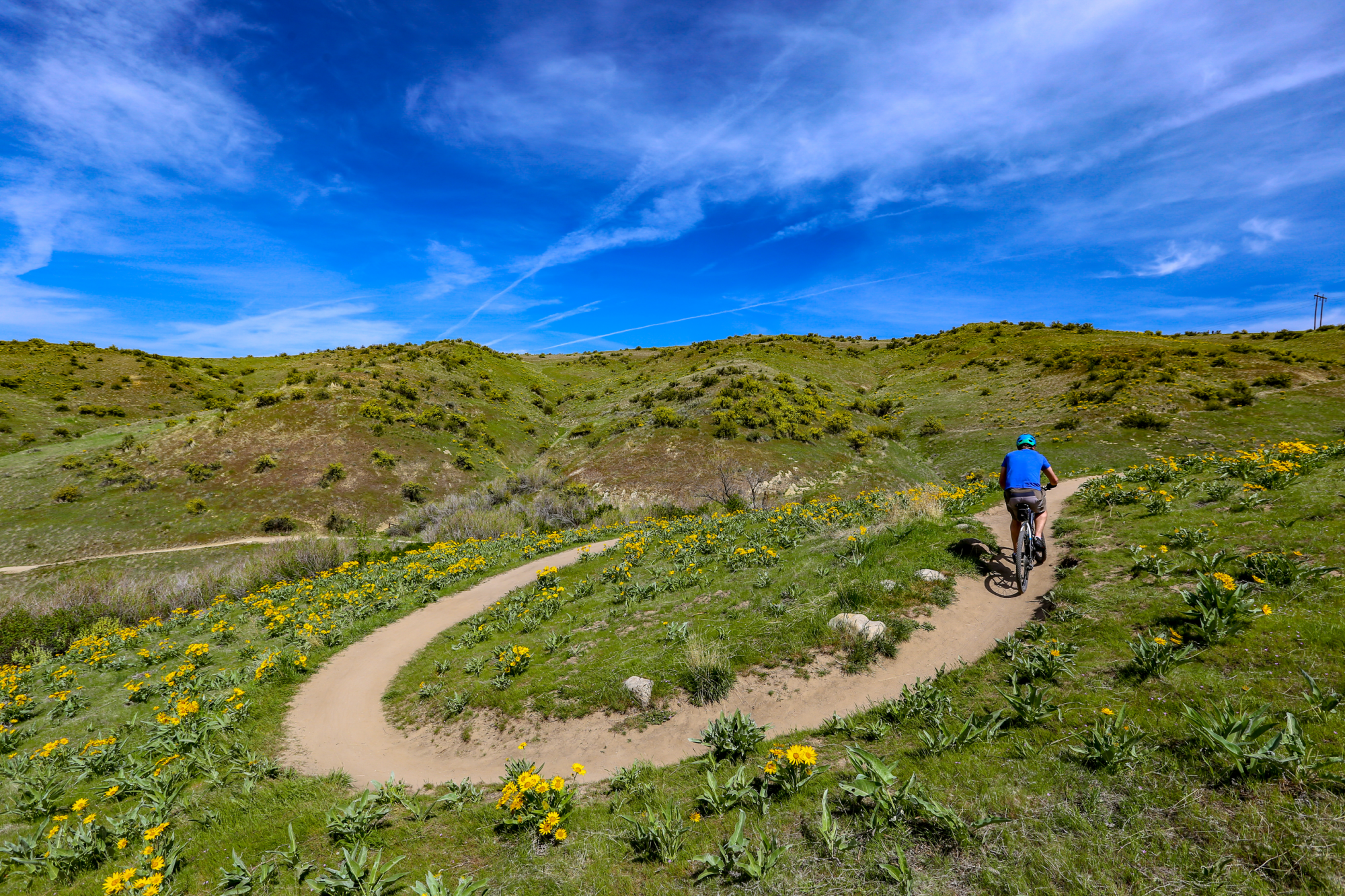 L’ampia rete di sentieri sterrati Ridge to River è ideale per le escursioni a piedi e in mountain bike © CSNafzger / Shutterstock