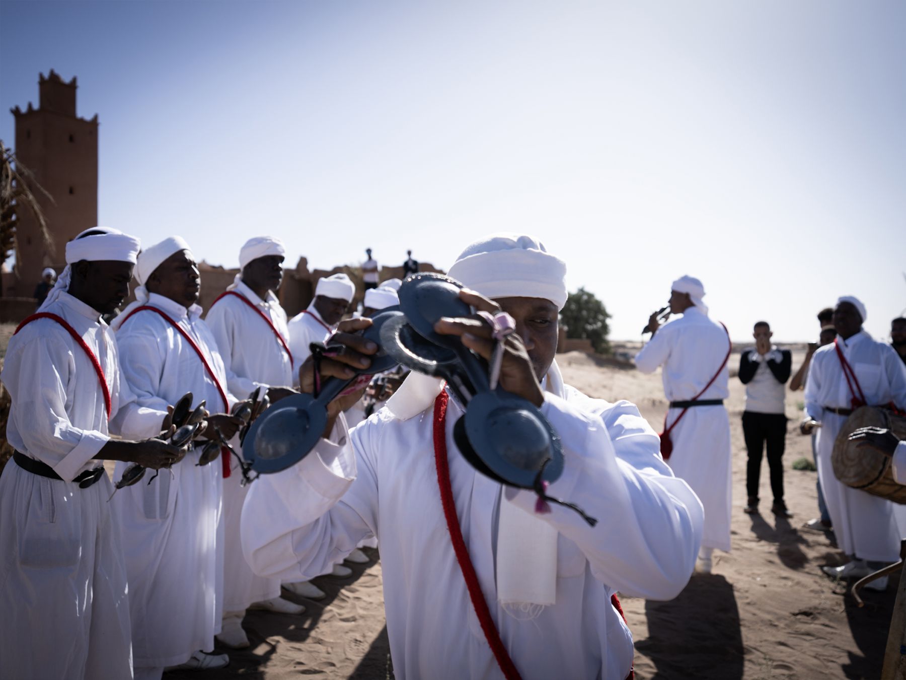 La musica Ganga è uno stile tipoco della valle del Draa ©Associazione Joudour Sahara