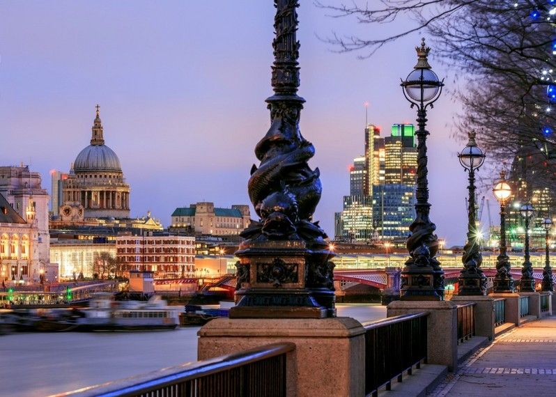La cattedrale di St Paul’s vista da Southbank, Londra. ©joe daniel price/Getty Images