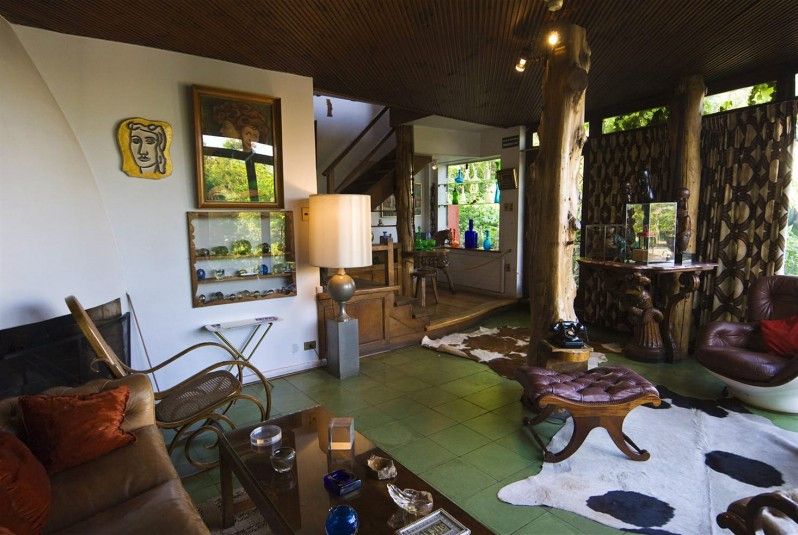 La collezione dei gingilli custoditi a La Chascona apre uno spiraglio sulla vita di Neruda © John Elk / Getty