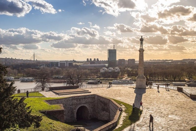La Fortezza Kalemegdan di Belgrado è il contesto ideale per un festival. Foto di Lunja/iStock/Getty Images