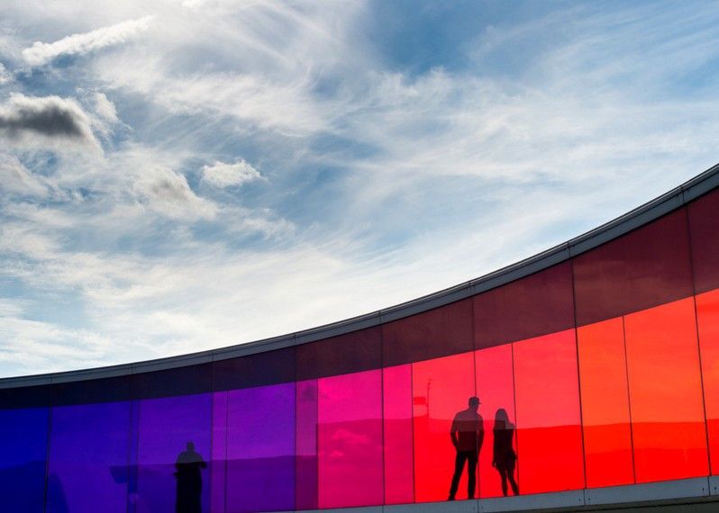 La passeggiata progettata dall'artista Olafur Eliasson, Aarhus.
©Rudy Mareel/Shutterstock