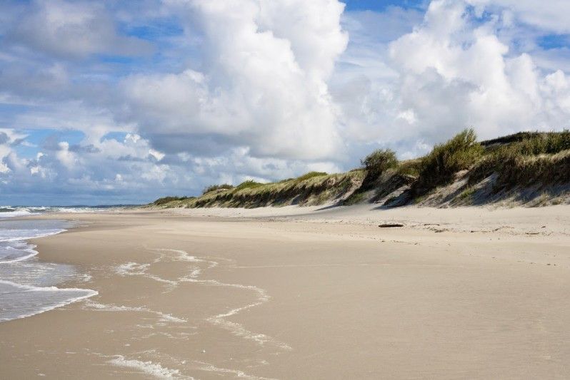 La Penisola di Neringa contiene grandi dune di sabbia. Foto di Tatiana Rodionova / iStock / Getty Images