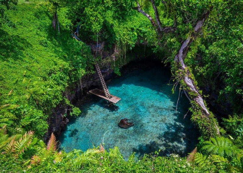 La piscina naturale di To Sua, Upolu, Samoa. ©Martin Valigursky/Shutterstock