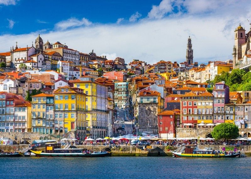 La skyline di Porto, una delle seconde mete più gettonate. ©ESB Professional/Shutterstock