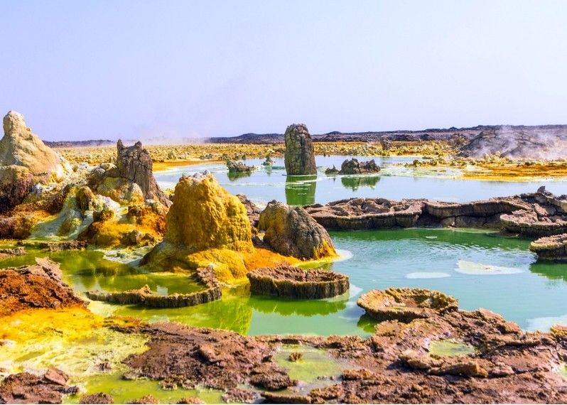 Lago di Dallol, Danakil, Etiopia. ©Einat Klein Photography/Shutterstock