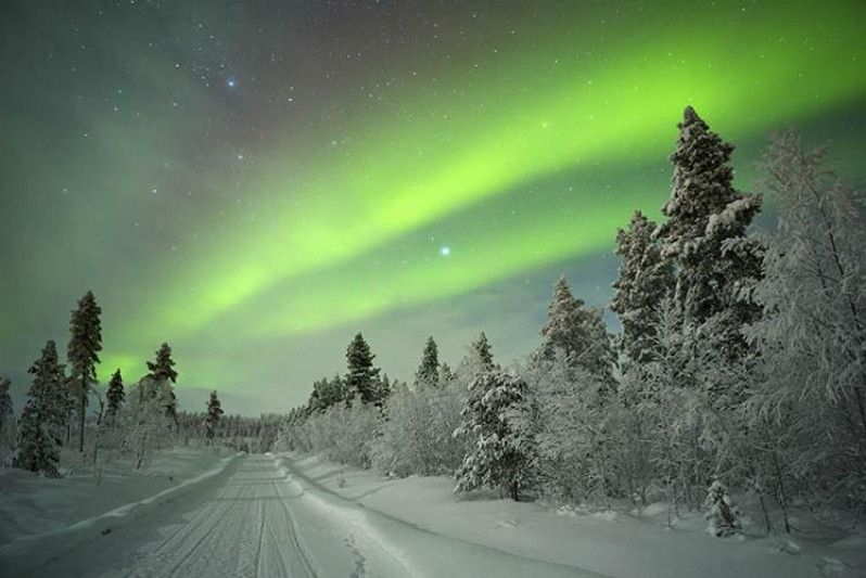 L'aurora boreale in Lapponia Foto di Sarah Winter/E+/Getty Images